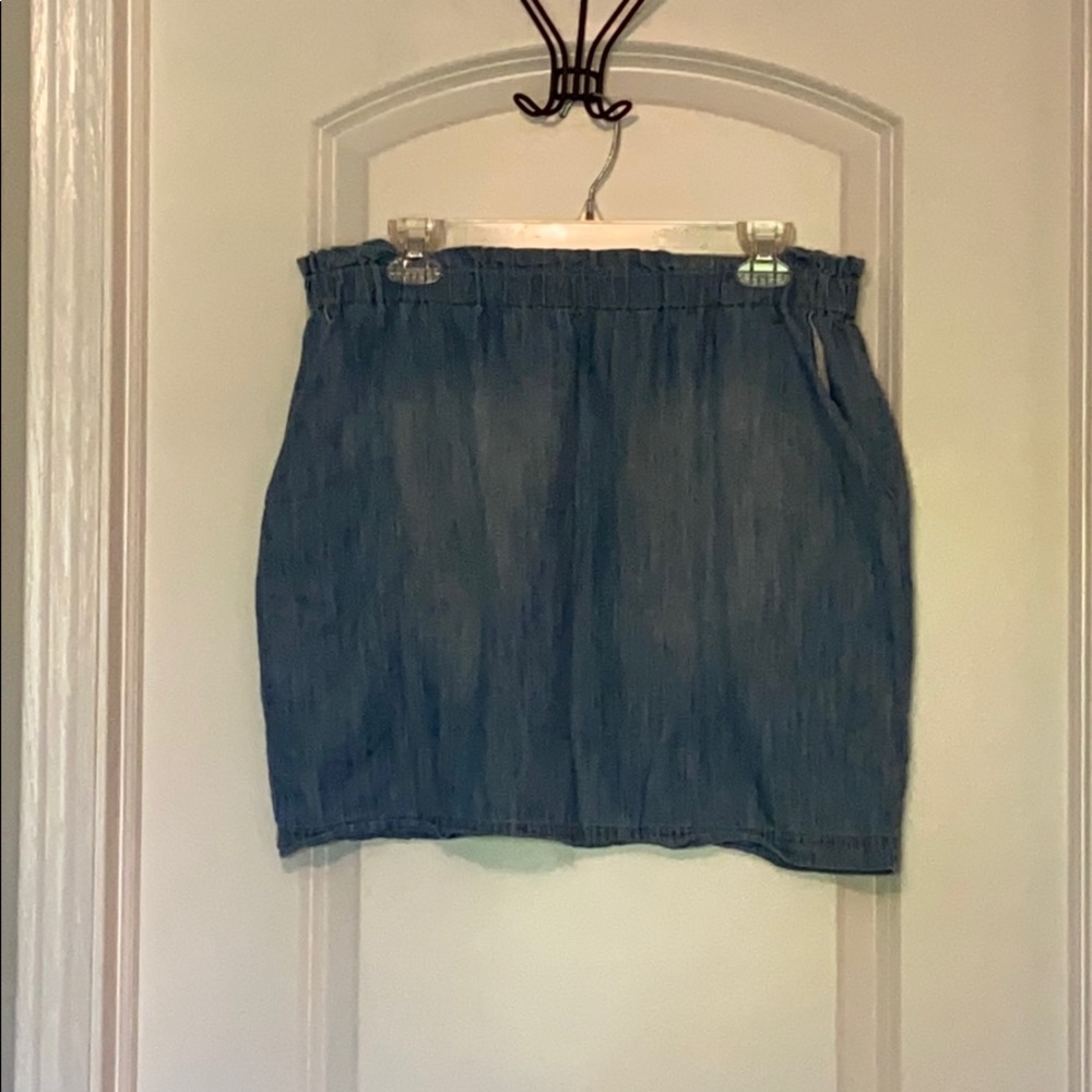 Denim skirt